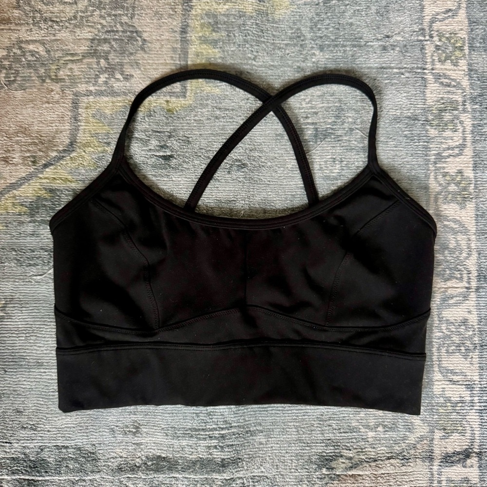 Varley Black Sports Bra